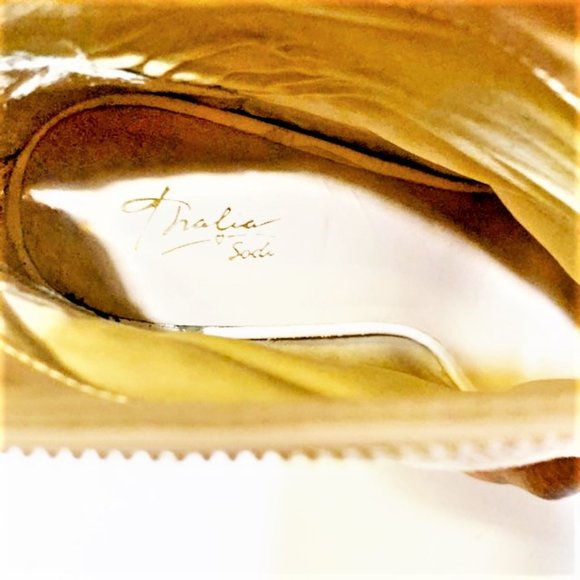 THALIA SODI 'Lynda' Snakeskin Zipper Heel Booties - Picture 9 of 9